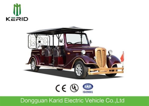 Real Estate Used Electric Vintage Cars Red Royal Buggy 11 Seats Passenger Golf Carts