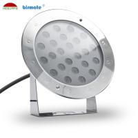 Watt conduzido subaquático IP68 SS316L Bean Angle largo da luz 12V 24 do ponto do ângulo ajustável