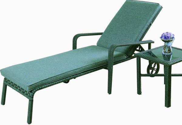 Outdoor adjustable chaise lounge chair-3004