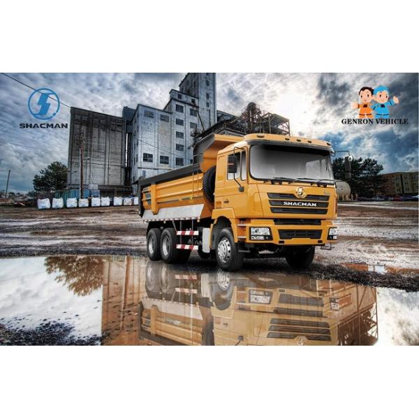 Трейлер самосвала Tipper цапфы бренда ЧЕЛОВЕКА SHACMAN F3000 для ладони и урожаев какао