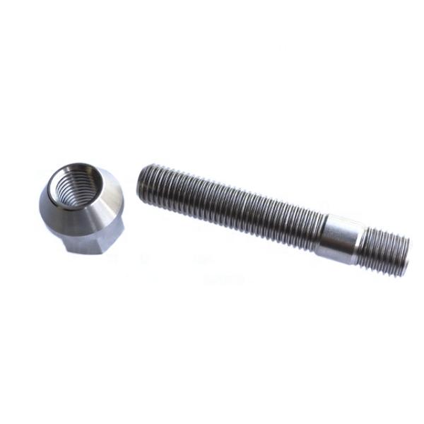 M12*1.5*75 Racing Titanium Wheel Lug Stud With Nut