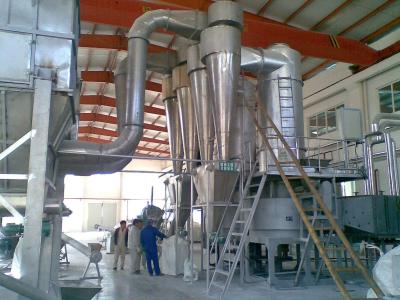 Food Grade Pneumatic Flash Dryer Machine For High Moisture Carbon White / Oxide