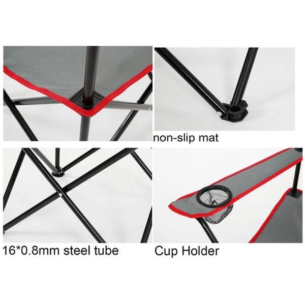 OEM Lightweight Outdoor Aluminum Easy Carry Folding Camping Beach Chair Adjustable Foldable Picnic Fishing Chairs