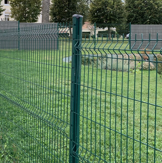 Anti Cut 3D Mesh Security Fencing Reinforced Ribbed Mesh Structure