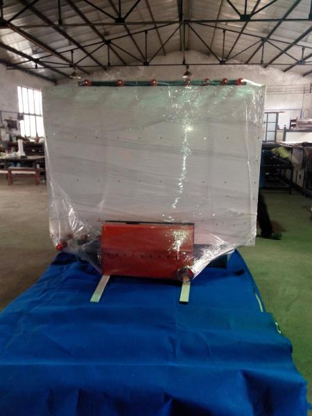 Single Side Heated Roller Press Machine for Insulating Glass , 6 Pairs Rollers