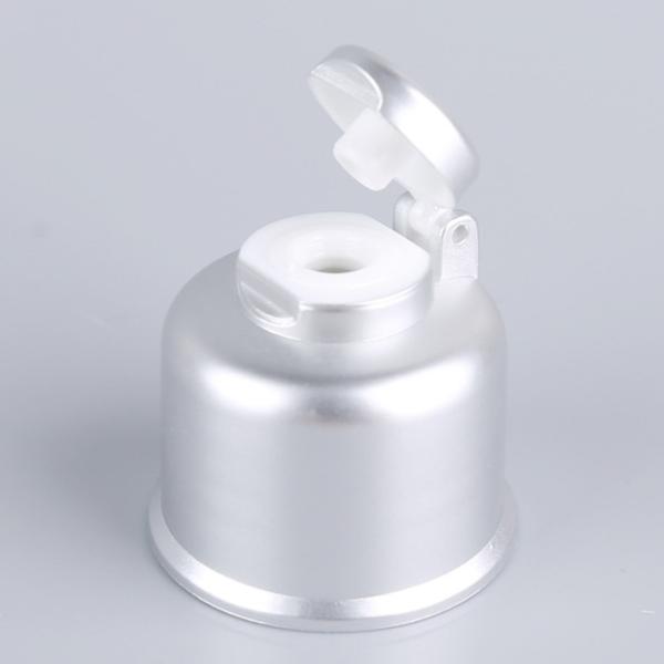 PP Plastic Bottle Flip Top Cap 28mm Aluminum Flip Top Screw Cap 24/410 28/410