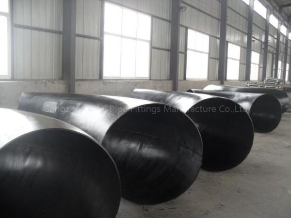 Aço carbono dos cotovelos da tubulação de ASTM B16.9 grande em volta das extremidades chanfradas encaixe de cotovelo de 90 graus