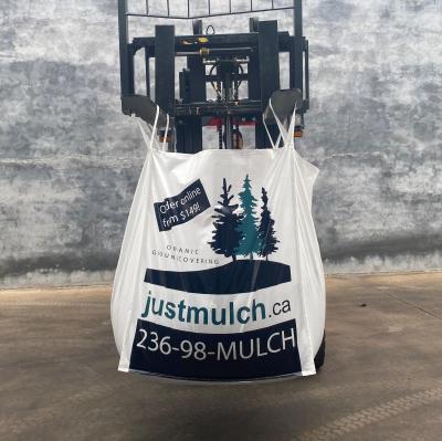 2% UV Waterproof PP woven Big Bag  BOPP Laminated Bulk Packing Bag For Industrial