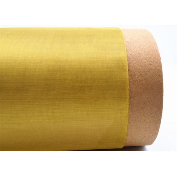 180 200 250 Brass Mesh Screen , Woven Wire Mesh Cloth 30 Meters Mesh Width