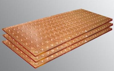 CuAg and Cu-Cr-Zr type slab Copper Mould Plate and bloom Copper Mould Plate and Chrome coating copper mould