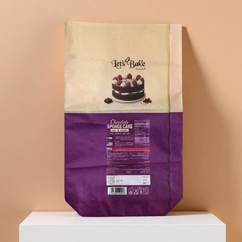 Colorful BOPP Laiminated Open Mouth Square Bottom Waterproof PP Woven Bag for Pet Food