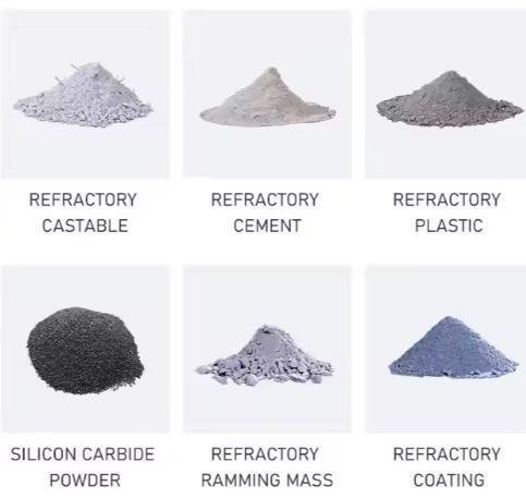 Rongsheng Alumina Steel Fiber Castable High Quality Abrasion Resistant Steel Fiber Refractory Castables For Industrial Furnace