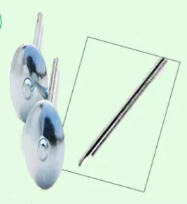 25kg Per Carton 12 Gauge Galvanized Roofing Nails Iron With Umbrella Head