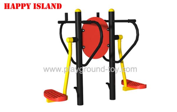 3.0mm Galvanized Steel Outdoor Gym Equipment For Workout Art