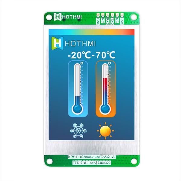 Модуль дисплея UART 2,8 дюймов, умные модули дисплея 240x320
