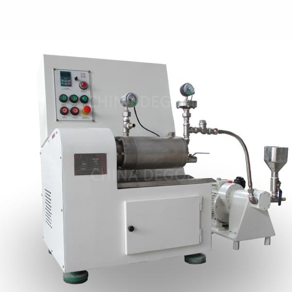 Lab Horizontal Bead Mill Grinding Mill Machine For Chemical Processing