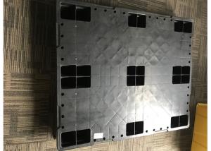 高密度ポリエチレンの積み重ね可能なプラスチック パレット軽量のユーザー フレンドリーの設計