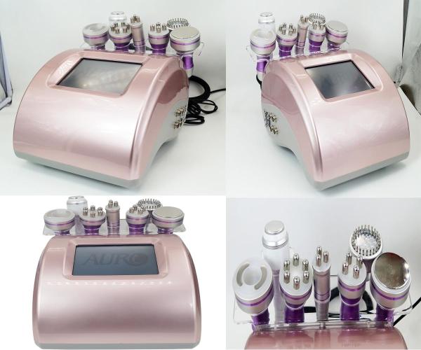 110V 220V Body Beauty Cavitation Slimming Machine 8 In 1 40K Vacuum RF