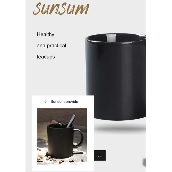 Holiday Selection Support Custom Logo Ceramic Hot Water Sublimation Heat Magic Mug