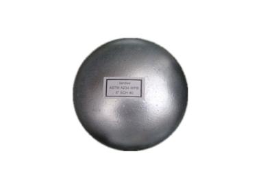 Galvanized Pipe End Cap Carbon Steel A234 WPB BW Fittings Seamless Type