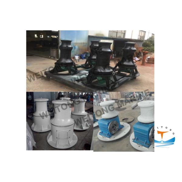5-100KN Marine Capstan Winch 12.5-70mm Remote Control For Ship Mooring