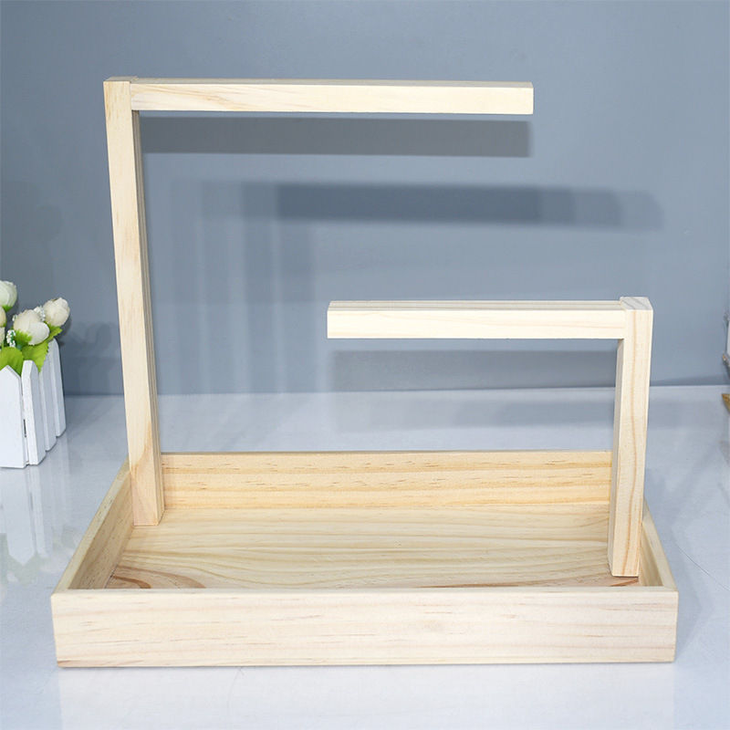 Solid Wood Bracelet Storage Rack Bracelet Display Jewelry Box Display Bracelet Watch Hanger Necklace Jewelry Display Rack
