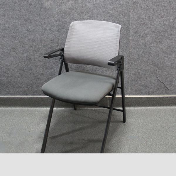 Comfortable Training Office Chair with Fixed Handrail Reclining and Foldable Design