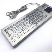 IP65 / IK07 Clavier PC industriel Clavier en acier inoxydable résistant aux explosions