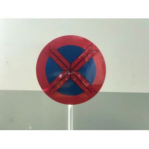 Алюминиевый сплав запрещая высоту дорожных знаков 1-2m входа отражательную