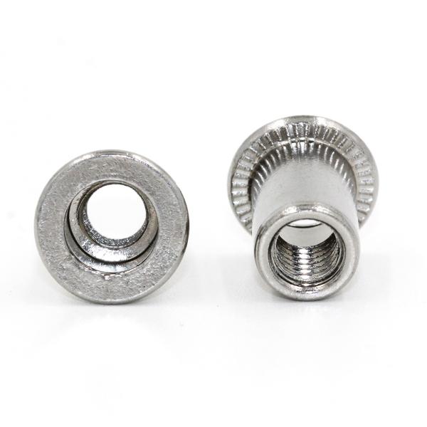 Никельно покрытый нержавеющий сталь нить гайка плоская голова класс 8.8 для тяжелой работы