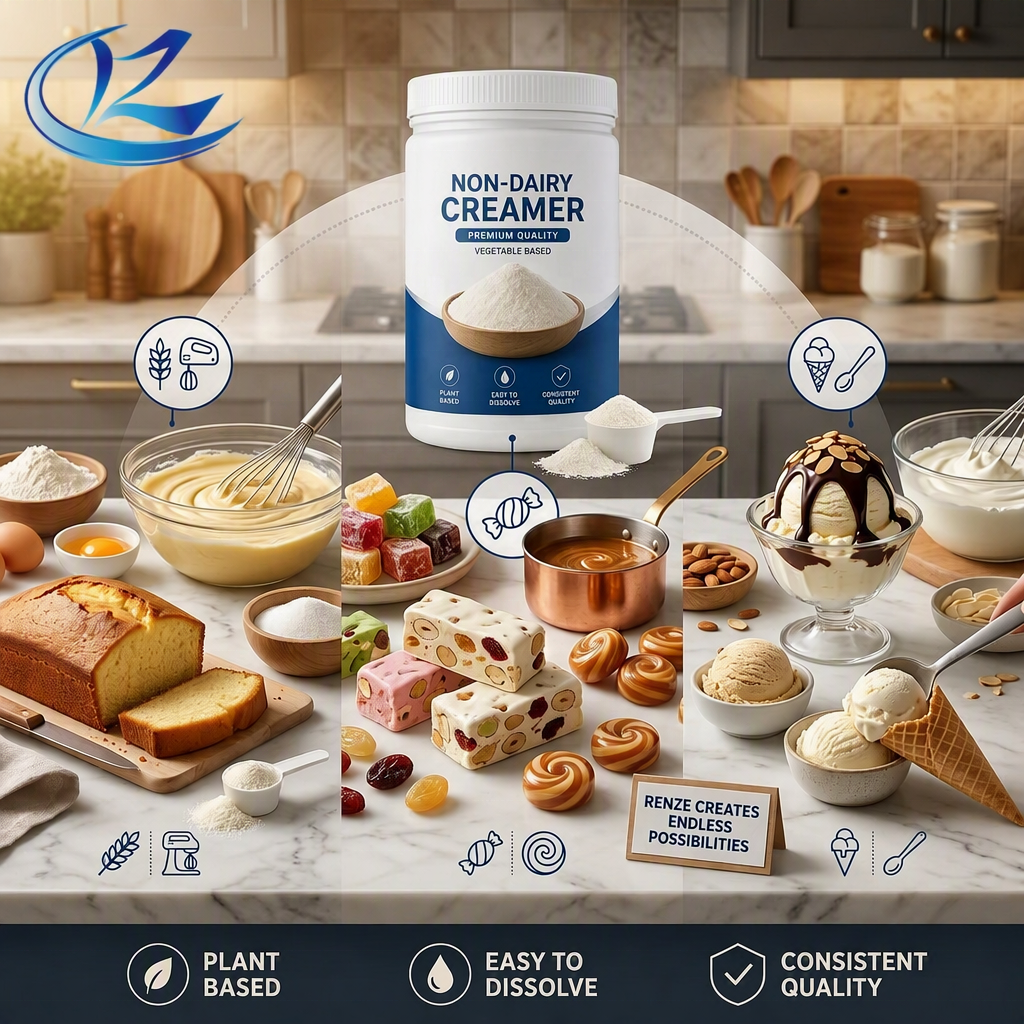 Food Grade Non-Dairy Creamer Powder Coffee Whitener for Milk Tea, Instant Coffee, Bakery 25kg Bulk Supply