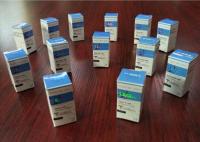 10 Ml de cor de papel da caixa CMYK do empacotamento farmacêutico com efeito do logotipo do holograma