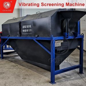 Vibrating 20mm Fertilizer Screening Machine