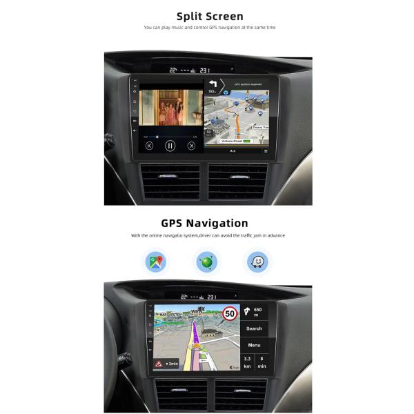 2gb Ram Android Auto Stereo For Hyundai Sonata 2004-2008