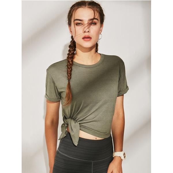 Hot Sales Clothing T Shirt Women With Slit