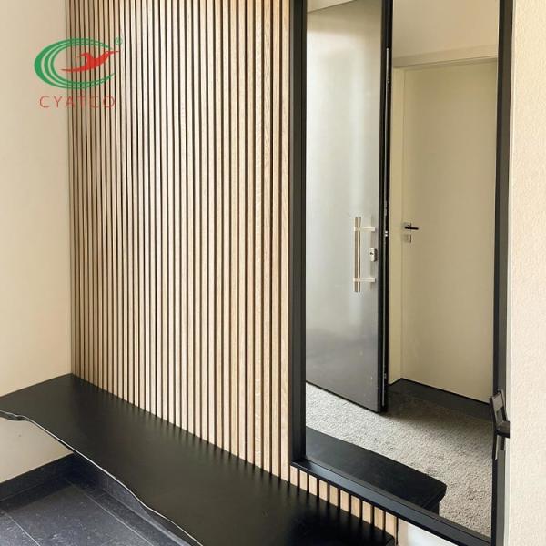 2400X600mm Wood Acoustic Oak Panels Moistureproof Multipurpose