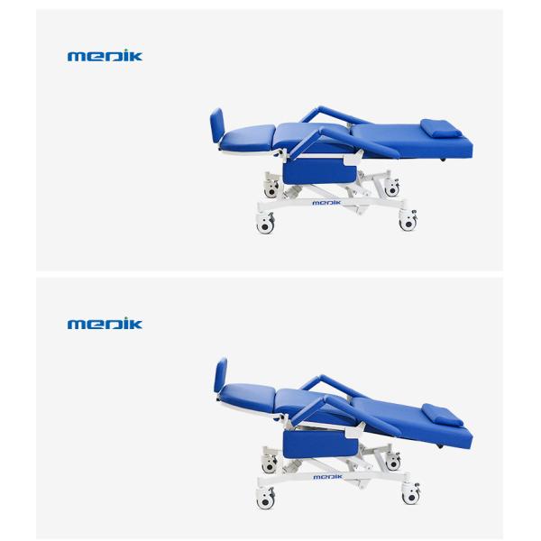 Движимость стулы диализа больноого с тюфяком высокой плотности крышки PU