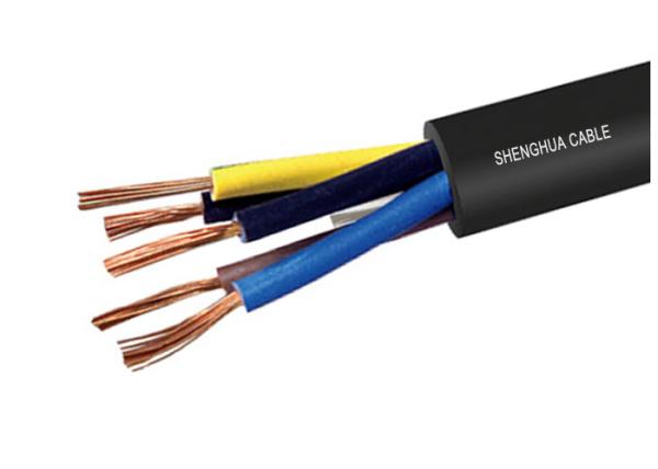 A borracha de MCDP revestiu o cabo, baixo fumo zero cabos 0,38 do halogênio/0,66 quilovolts