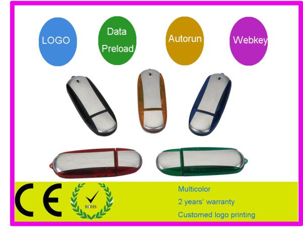 Desplazamiento de memoria USB AT-002 del metal