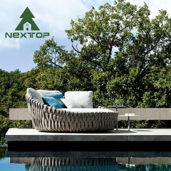 Cama de dormir Linha de jardim Cama de sol Cama de poltrona Mobiliário de exterior Cama de rotão