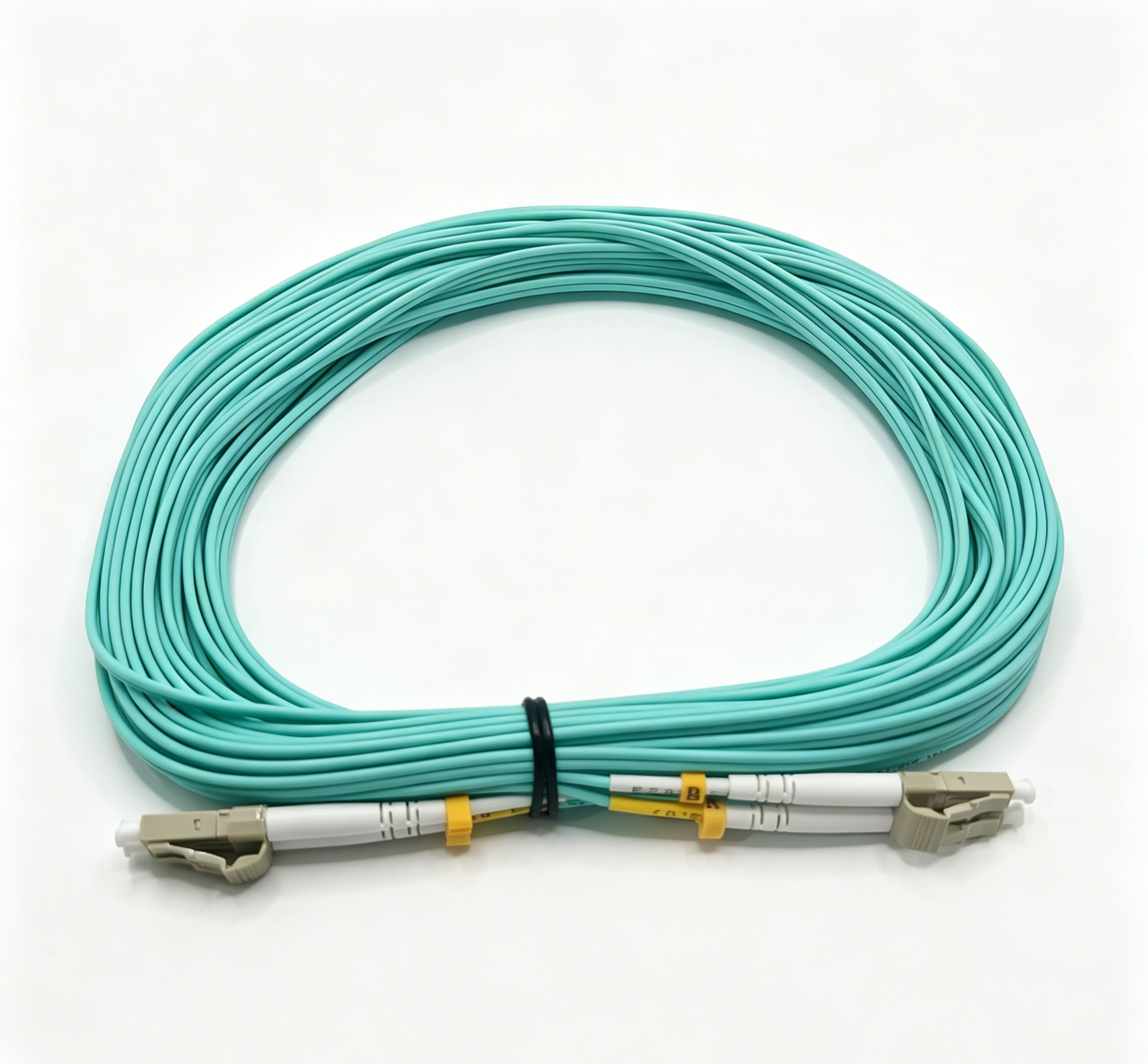 High-Performance 15M 2.0mm Multimode Fiber Jumper LCUPC-LCUPC-OM3-DX-2.0-15M