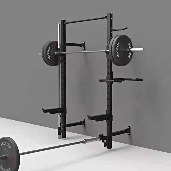 Factory Direct Price Home Gym Fitness Exercise Wall Mount Foldable Gym Accesorios Squat Rack
