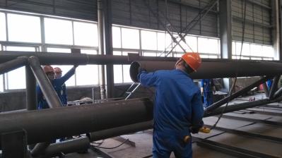 fabricações do aço estrutural dos componentes da Pre-engenharia para a construção de aço industrial