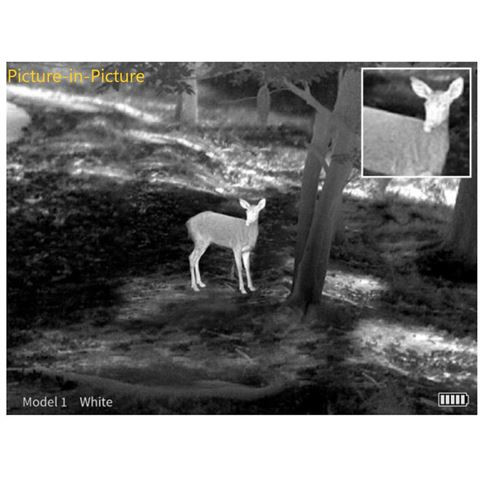 toma de imágenes térmica del rifle 400x300 que mancha el engranaje táctico al aire libre de la guía TU430 del alcance