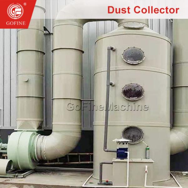 High Efficiency Dust Collector System For Industrial Fertilizer Production Line