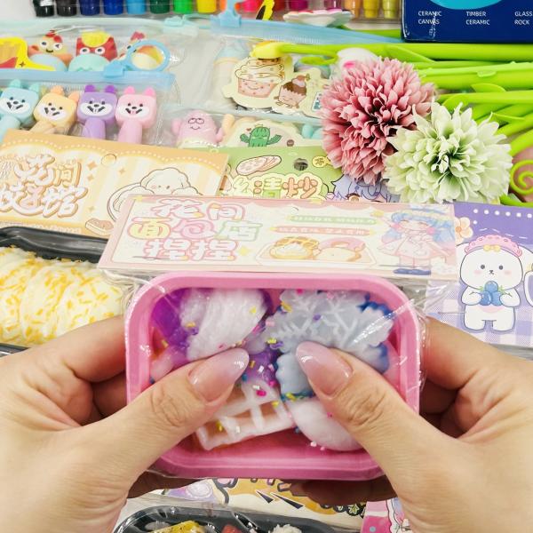 Jouets à compresser doux TPR Cartoon mignon Jouets à pétrir pour enfants