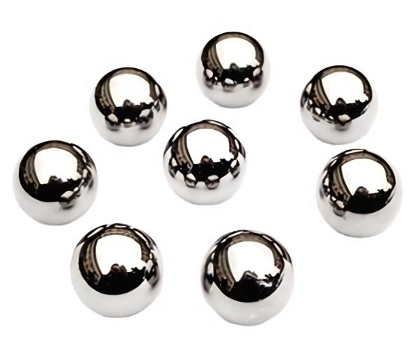 High Precision 62-64 Hardness High Polished 21/32 Inch G100 Solid Steel Ball 16.669mm