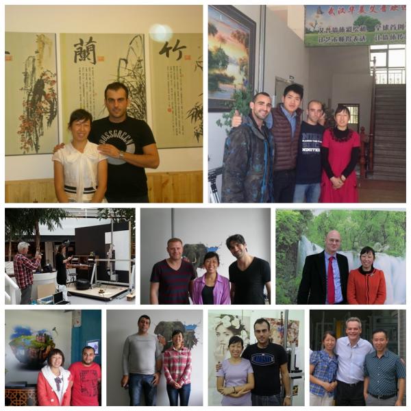 Пьезоэлектрическое влияние печатной машины 3Д настенной росписи сопла направляет для того чтобы огородить струйный принтер