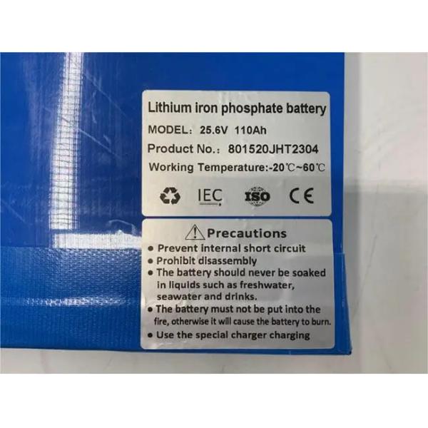 решения 32700 накопления энергии лития 25.6V 110Ah для резервной силы