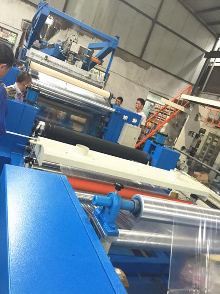Extrusion Cpe Film Line Multiple Layers Stretch Cling Film Making Machine
